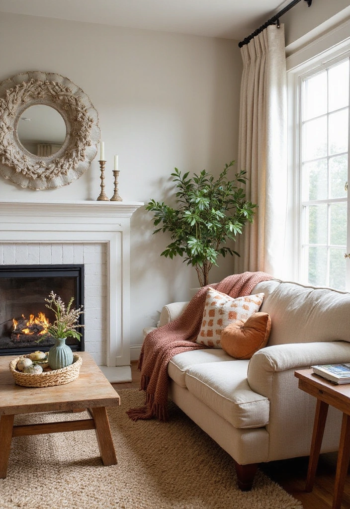 21 Baddie Living Room Ideas That'll Make You Want to Redecorate ASAP! - 21. Seasonal Decor Changes