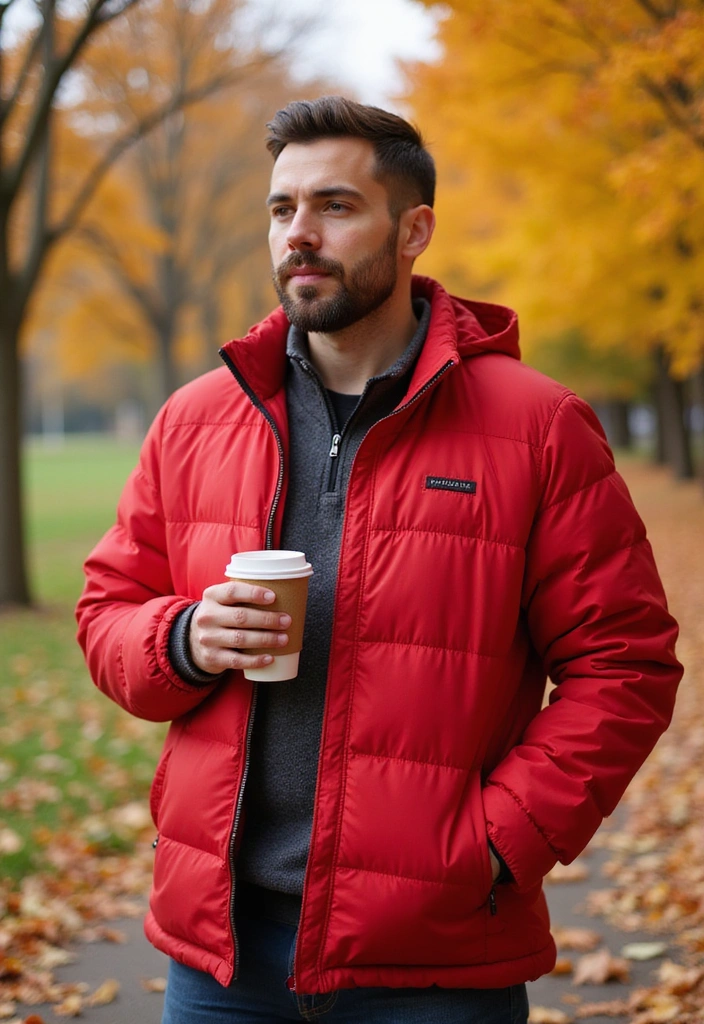21 Types of Jackets for Men In 2025 - 3. Lightweight Puffer Jacket