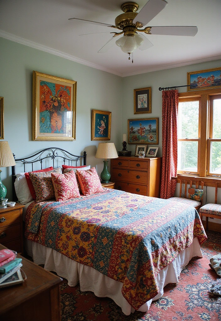 20 Unique Bedroom Design Ideas That Will Make You Fall in Love with Your Space! - 8. Eclectic Mix