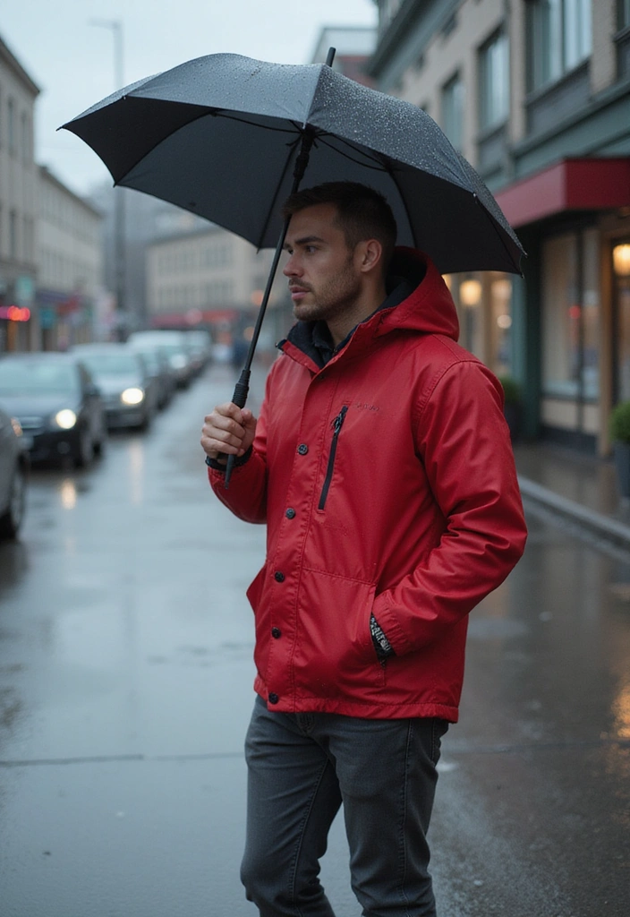 21 Types of Jackets for Men In 2025 - 21. Rain Jacket