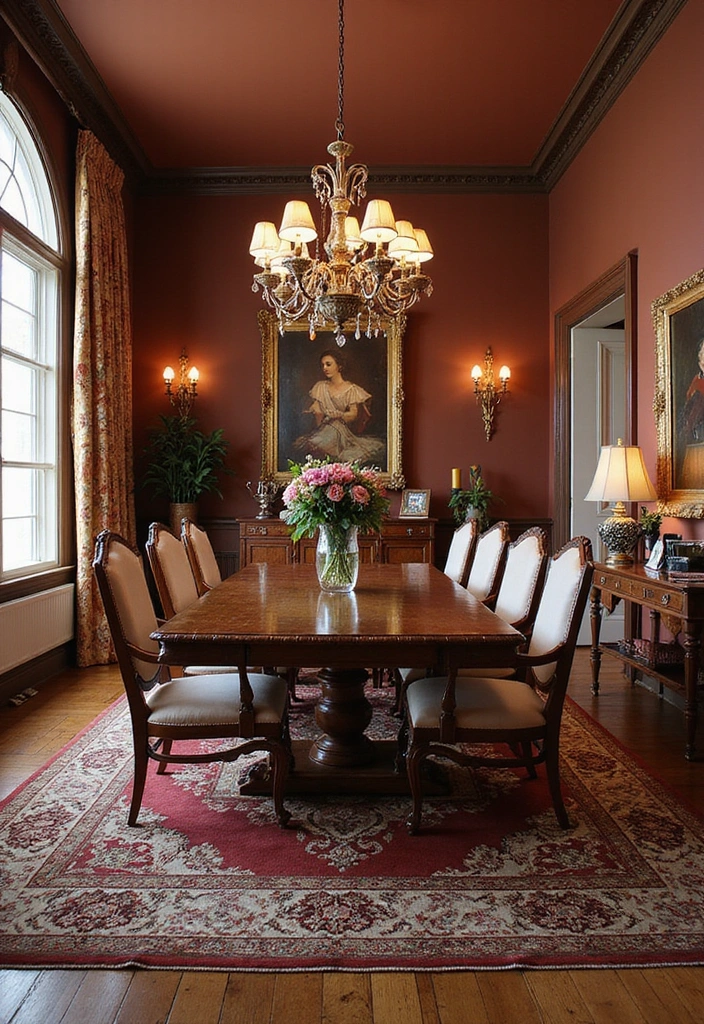 21 Stunning Living Dining Room Combo Ideas That Will Transform Your Space! - 20. Classic Elegance