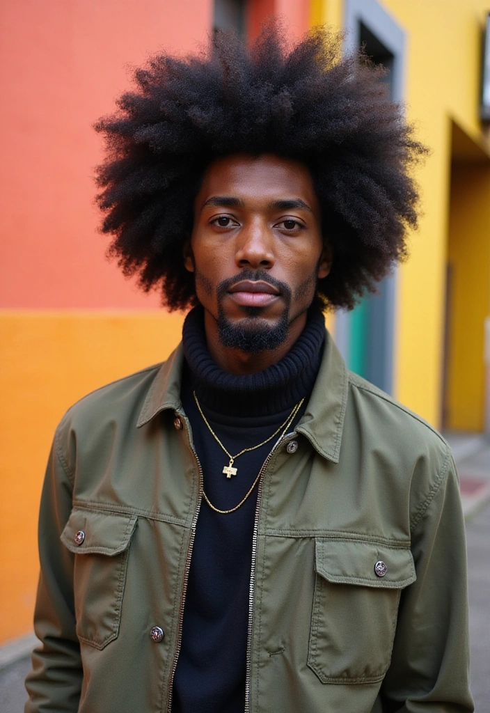 19 Best Black Men’s Hairstyles - 4. The Afro