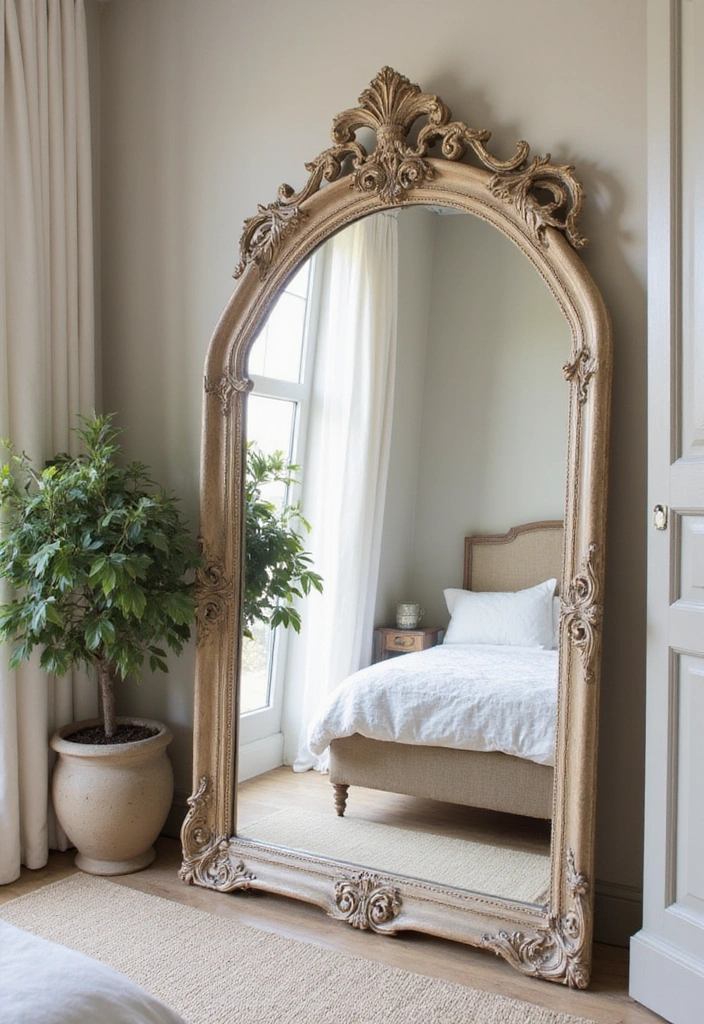 21 Modern Traditional Bedroom Design Ideas That Will Leave You Breathless! - 18. Incorporating Mirrors