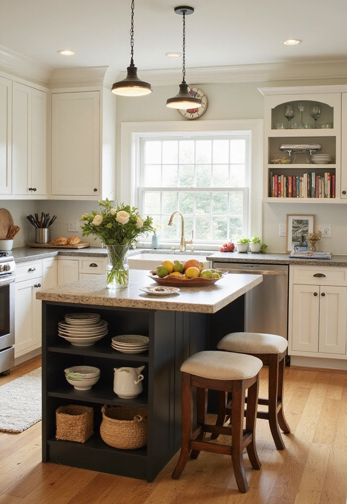 21 Kitchen Dining Living Room Ideas That Will Transform Your Home! - 17. Functional Kitchen Islands