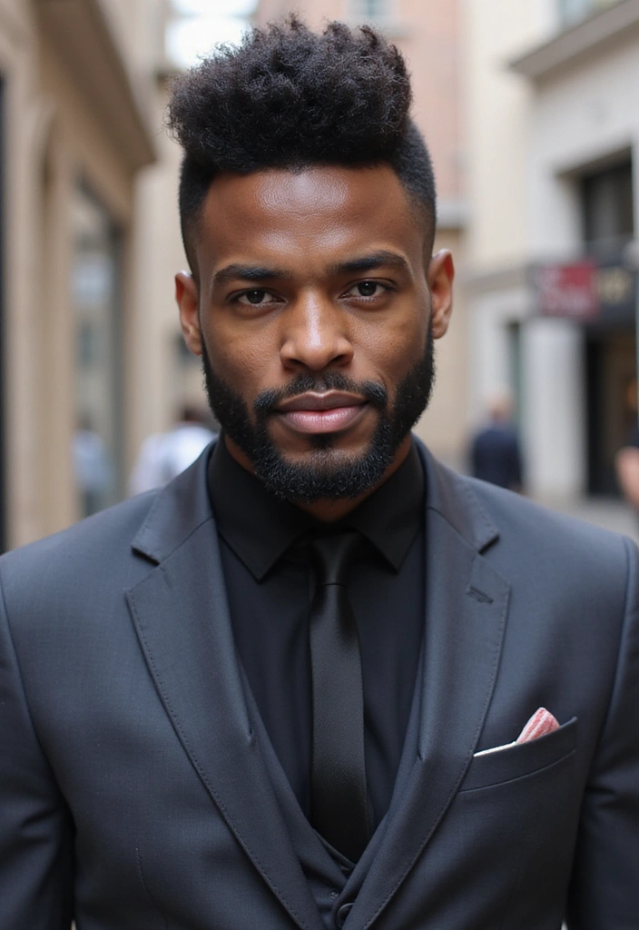 19 Best Black Men’s Hairstyles - 7. The Pompadour
