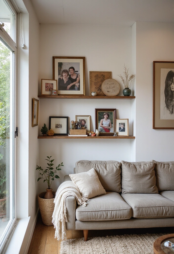 20 Amazing Narrow Living Room Ideas That'll Make You Rethink Your Space! - 15. Personalized Touches