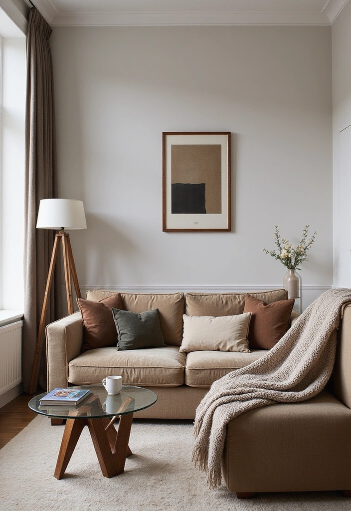 20 Amazing Narrow Living Room Ideas That'll Make You Rethink Your Space! - 7. Layered Textures