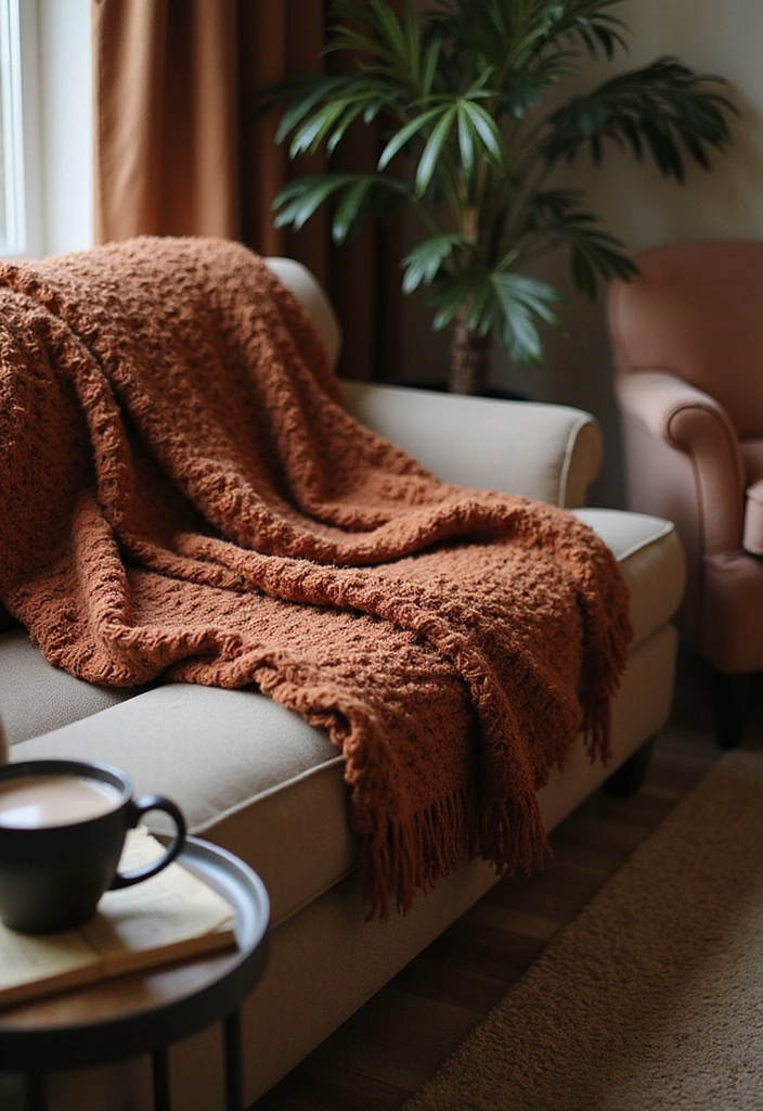 21 Best Crochet Room Decor Ideas - 2. Cozy Crochet Throw Blanket