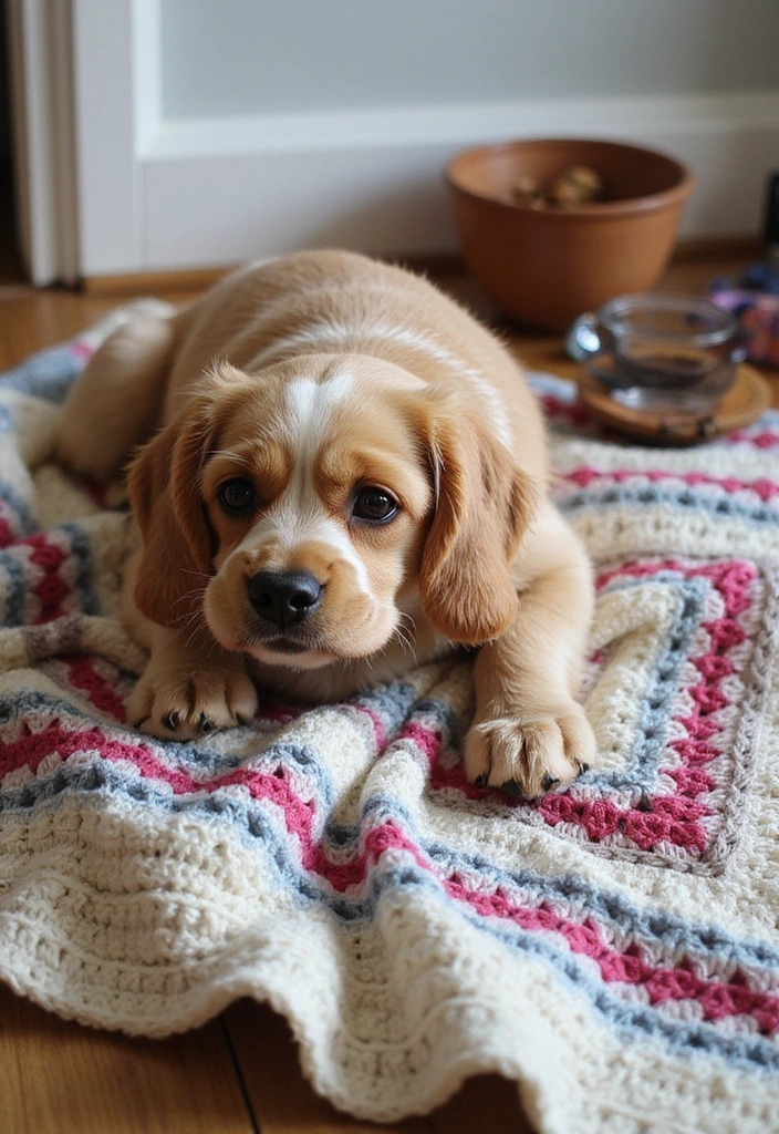 21 Best Crochet Room Decor Ideas - 15. Crochet Pet Accessories