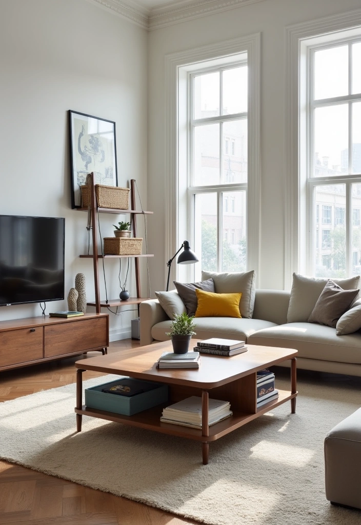 21 Living Room Ideas That'll Make You Want to Stay In Forever (Don't Miss #13!) - 11. Functional Furniture