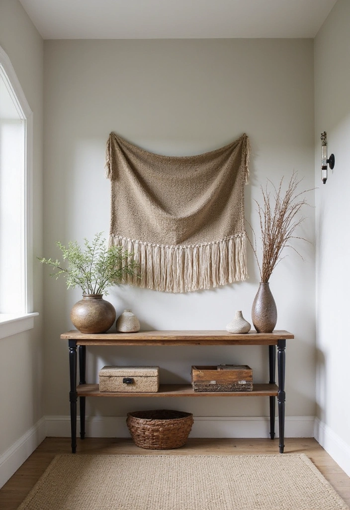 30 Genius Small Entrance Hall Ideas That'll Transform Your Entryway! - 16. Use of Textures