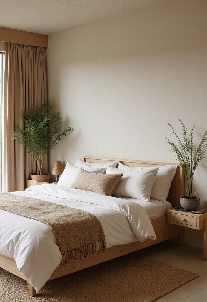 20 Unique Bedroom Design Ideas That Will Make You Fall in Love with Your Space! - 13. Zen Retreat