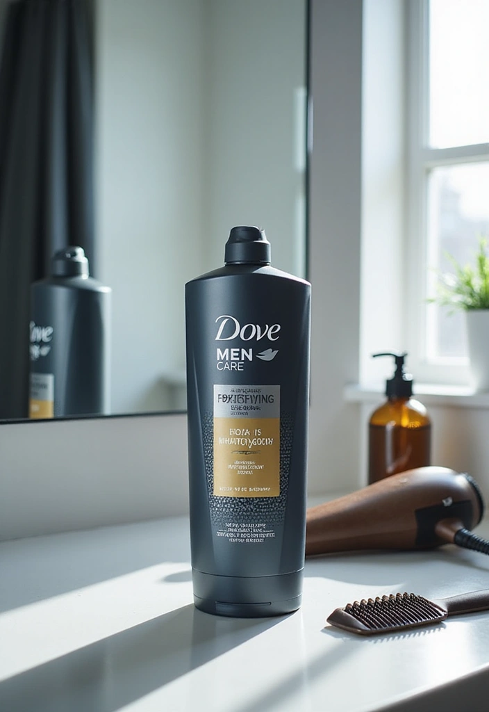 13 Best Shampoos for Men That Will Transform Your Hair Game! - 5. Dove Men+Care Fortifying Shampoo