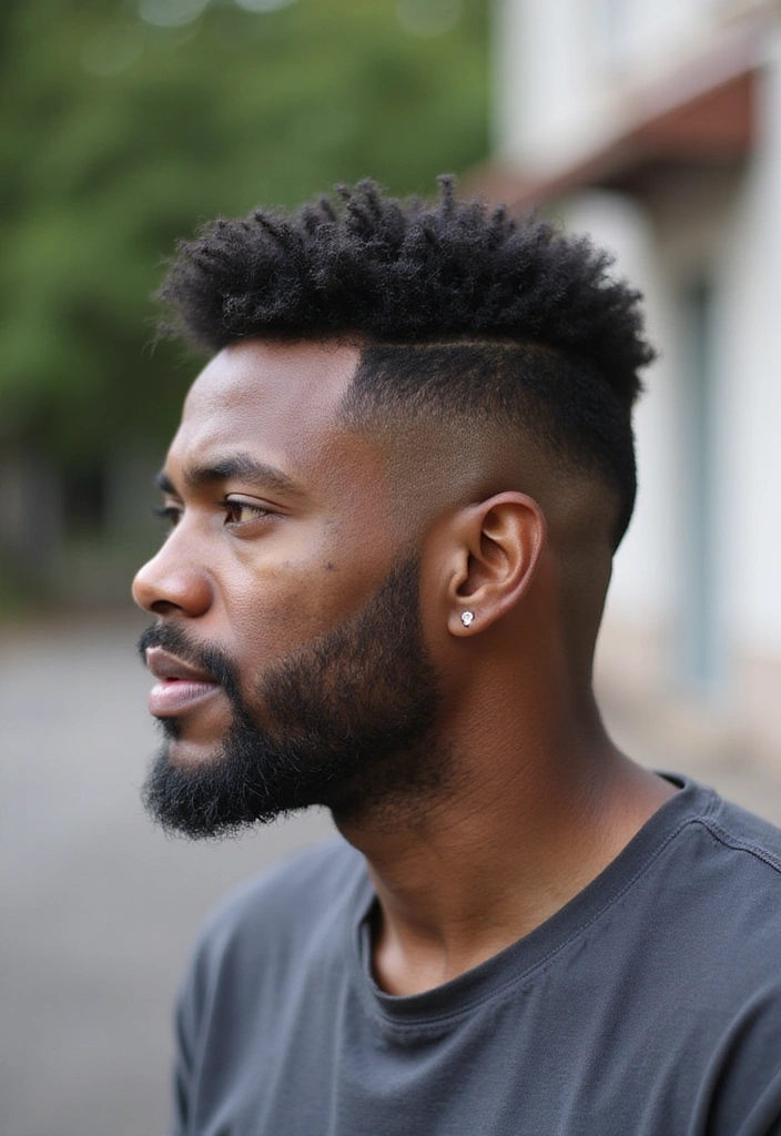 21 Cool Black Men Haircuts - 4. The Tapered Cut
