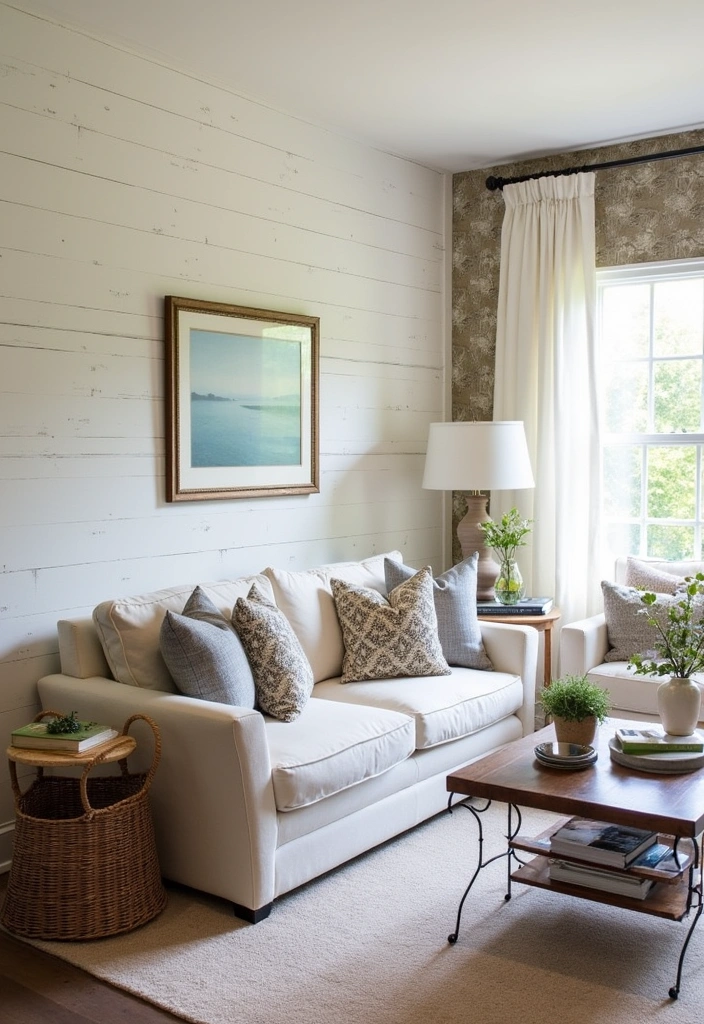 21 Living Room Ideas That'll Make You Want to Stay In Forever (Don't Miss #13!) - 14. Textured Wall Treatments