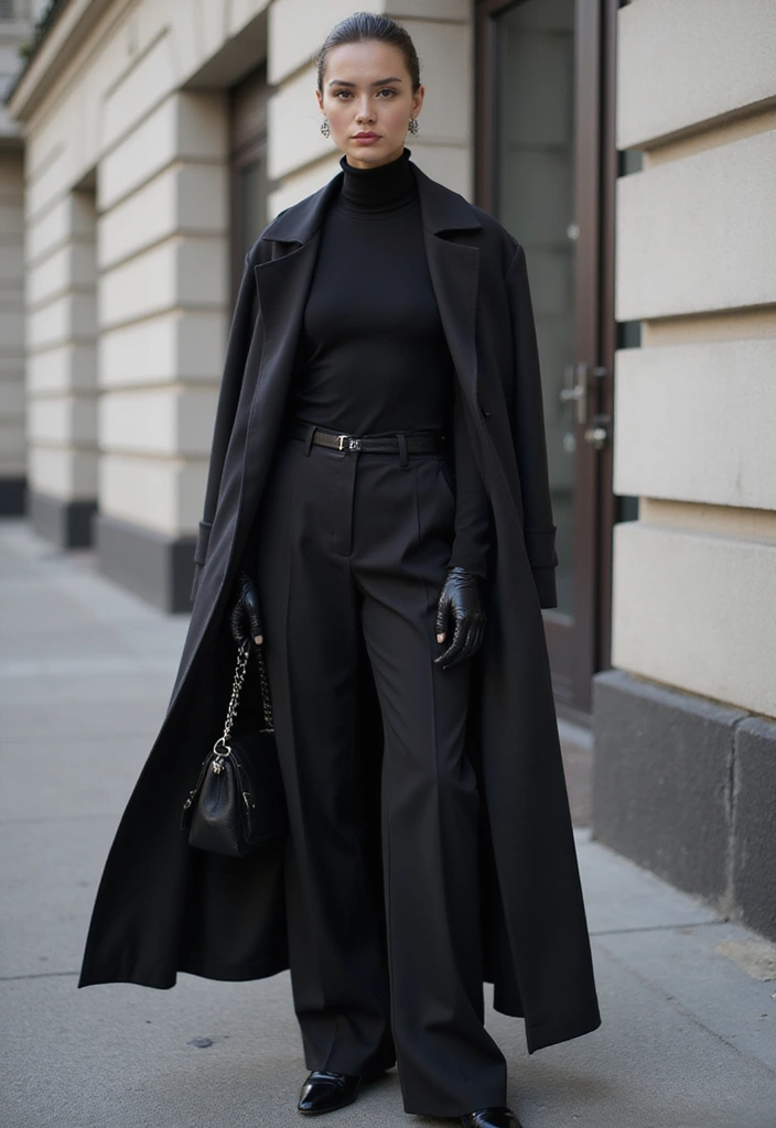 21 Street Style Looks That'll Make You the Envy of Every Sidewalk (You Won't Believe #8!) - 2. Monochrome Magic