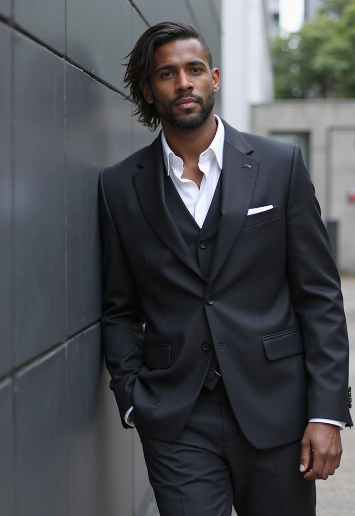 19 Best Black Men’s Hairstyles - 19. The Side Swept