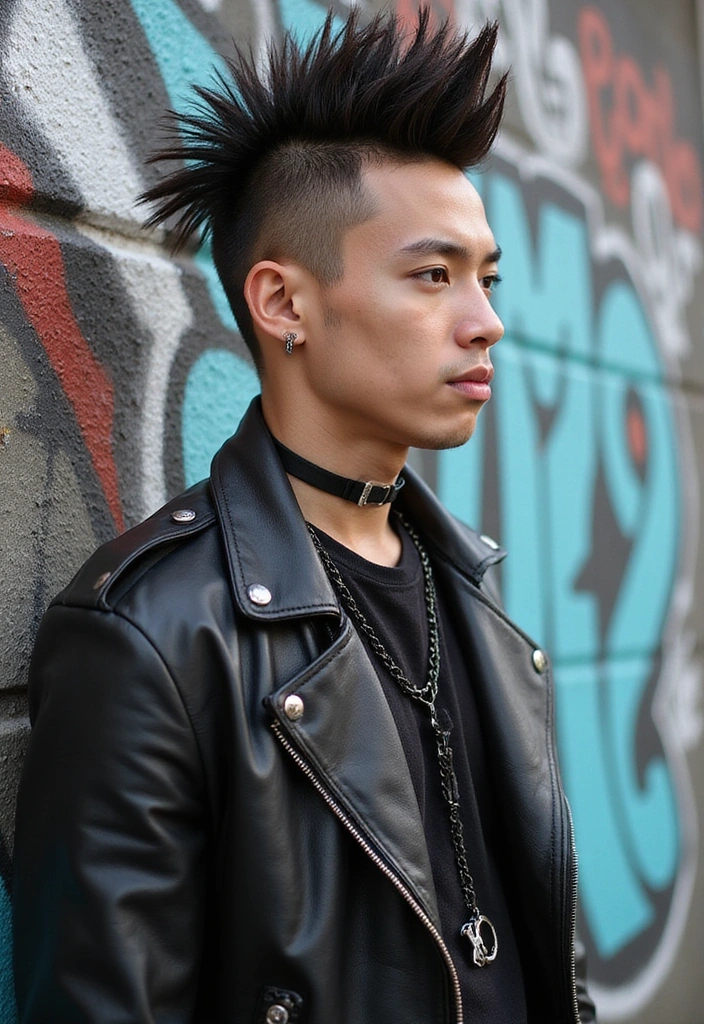 21 Popular Pompadour Hairstyles for Men Inspired by Celebrities! - 7. The Faux Hawk Pompadour
