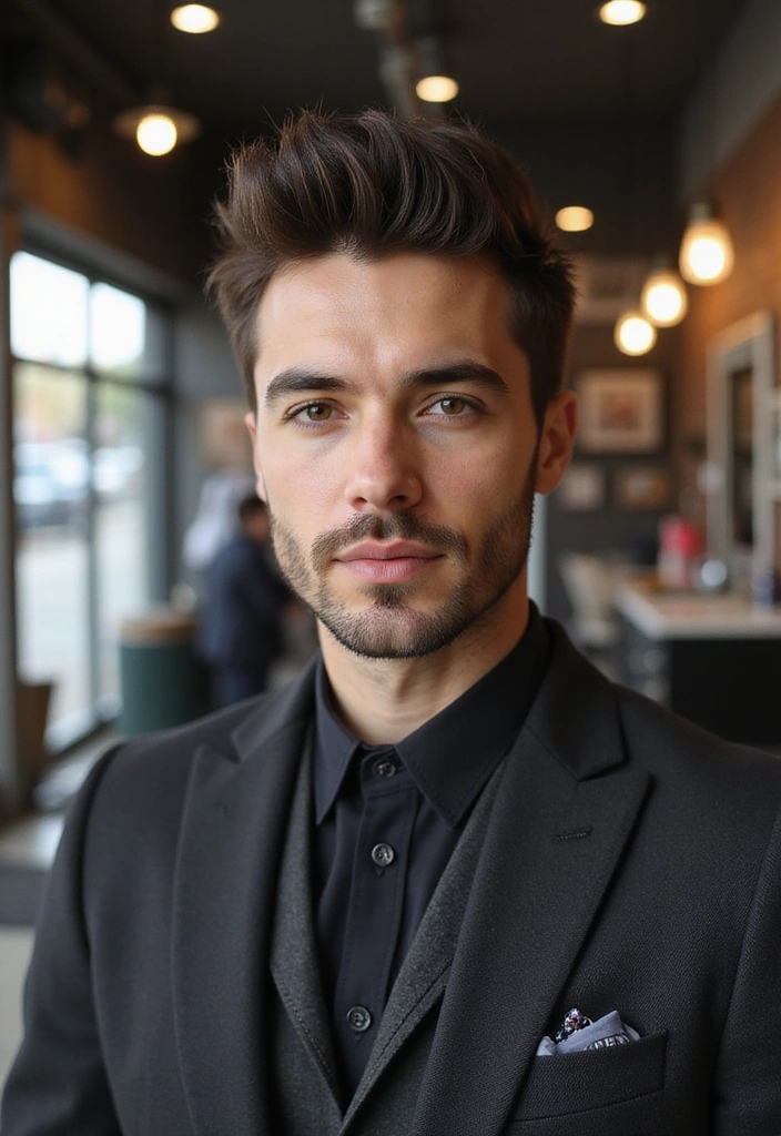 21 Popular Pompadour Hairstyles for Men Inspired by Celebrities! - 13. The Pompadour with Undercut