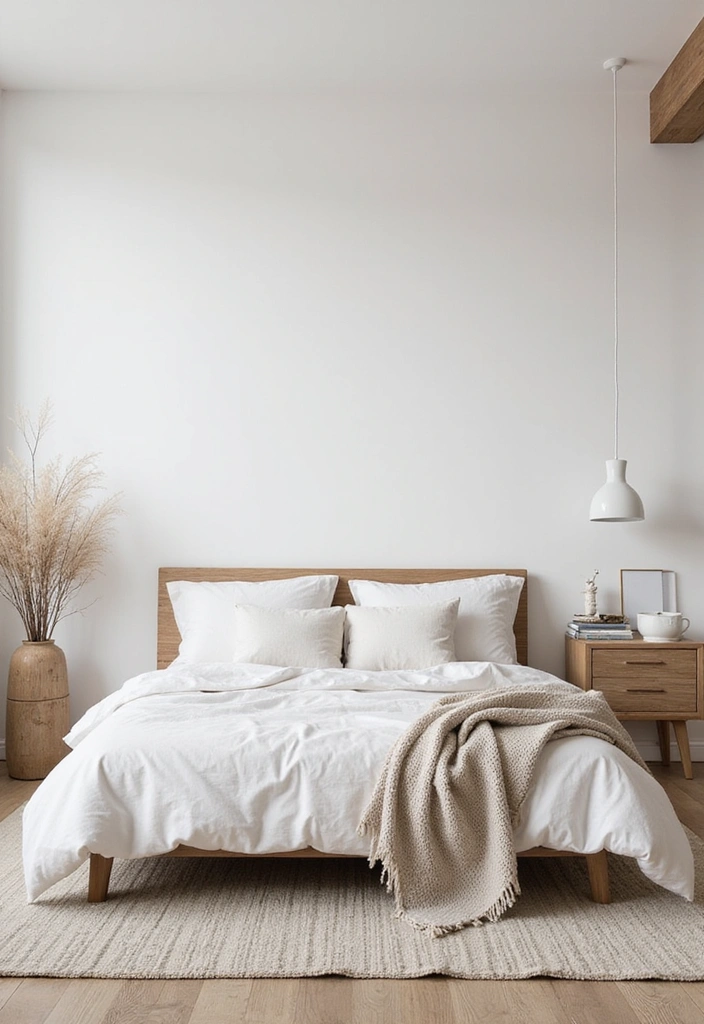 20 Unique Bedroom Design Ideas That Will Make You Fall in Love with Your Space! - 9. Scandinavian Simplicity