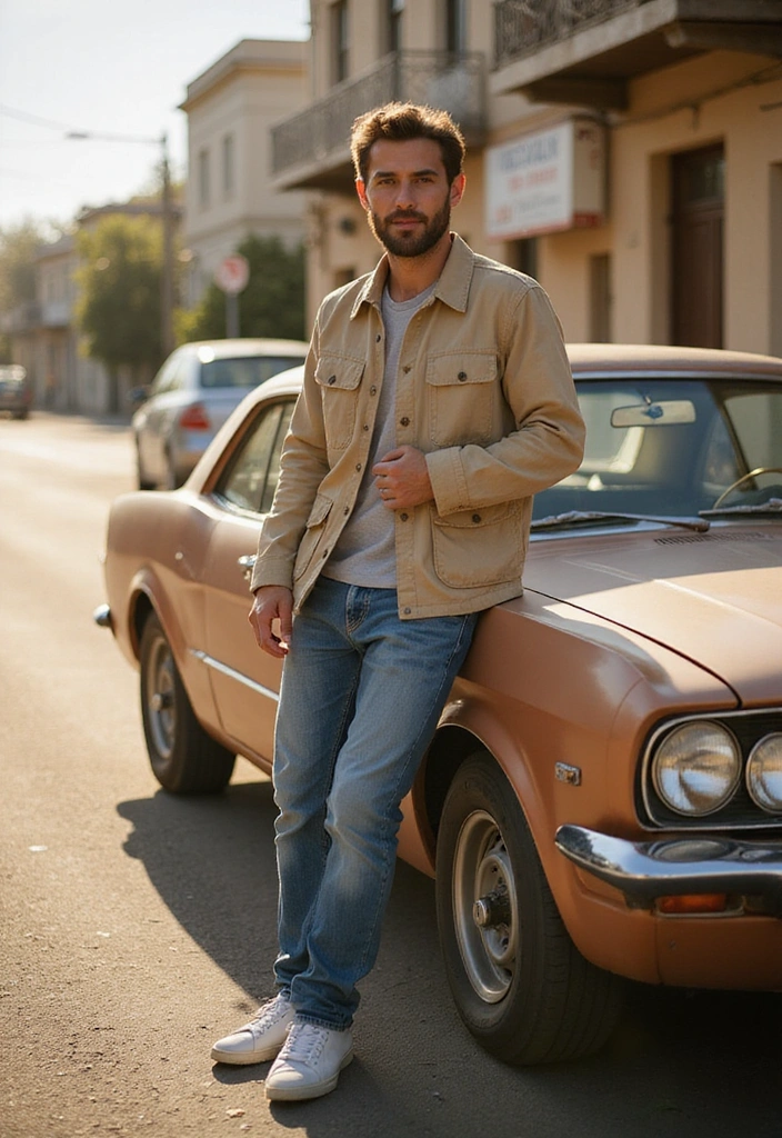 21 Types of Jackets for Men In 2025 - 16. Casual Cargo Jacket