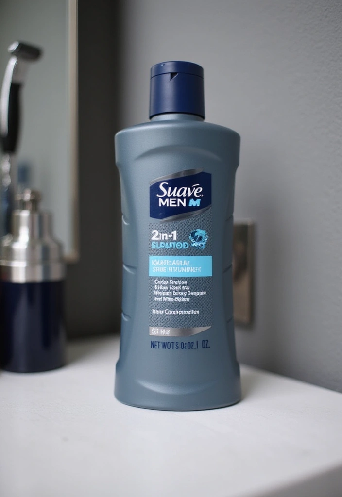 13 Best Shampoos for Men That Will Transform Your Hair Game! - 11. Suave Men 2-in-1 Shampoo and Conditioner