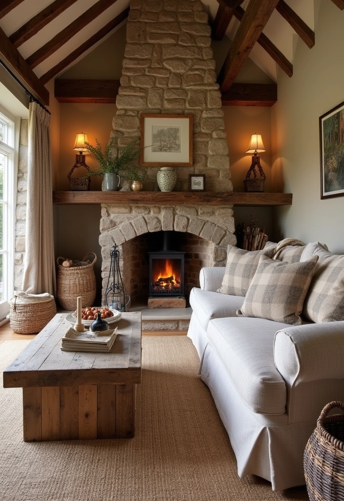 21 Awesome Terrace House Living Room Ideas You Won't Believe Exist! - 8. Rustic Retreat