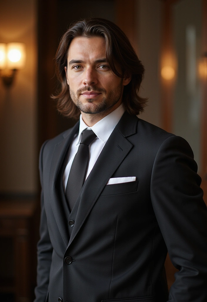 21 Best Haircuts for Men in 2025 - 14. Long Side Swept