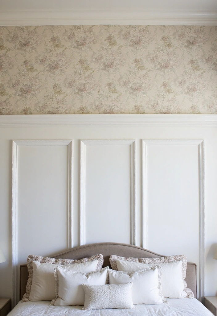 21 Modern Traditional Bedroom Design Ideas That Will Leave You Breathless! - 8. Classic Wall Treatments