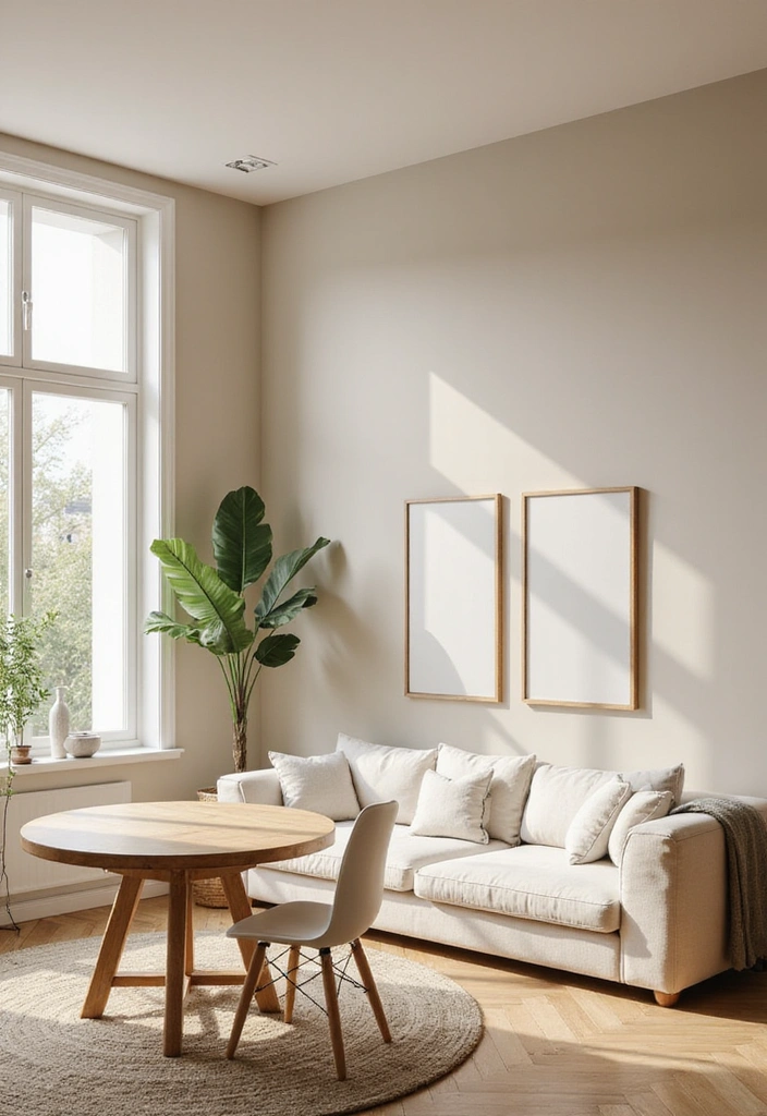 21 Stunning Living Dining Room Combo Ideas That Will Transform Your Space! - 1. Modern Minimalist Marvel