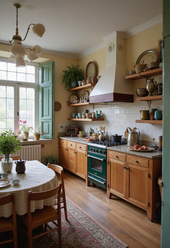 21 Kitchen Dining Living Room Ideas That Will Transform Your Home! - 16. Vintage Decor Accents