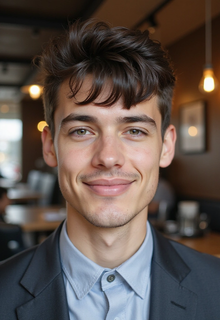 21 Popular Pompadour Hairstyles for Men Inspired by Celebrities! - 15. The Pompadour with Bangs