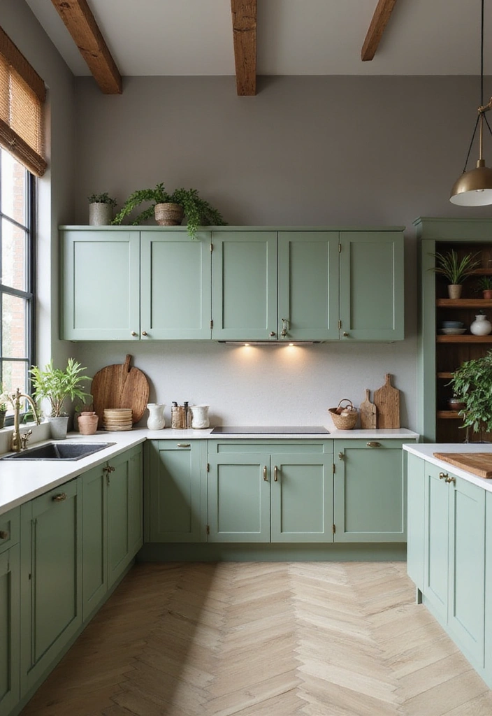 20 Best Lake House Kitchen Ideas That'll Make You Want to Move In! - 13. Earthy Color Tones