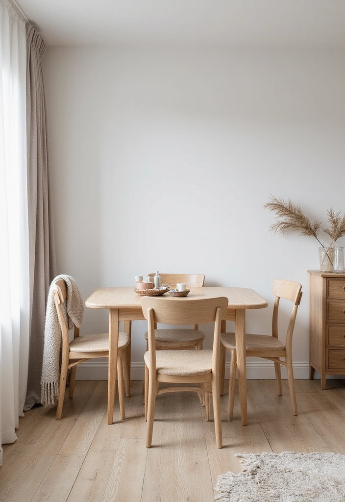 21 Stunning Living Dining Room Combo Ideas That Will Transform Your Space! - 4. Scandinavian Simplicity
