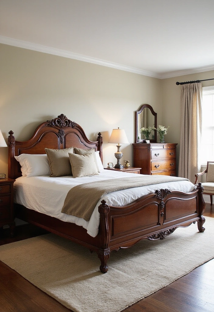 21 Modern Traditional Bedroom Design Ideas That Will Leave You Breathless! - 3. Timeless Furniture Choices