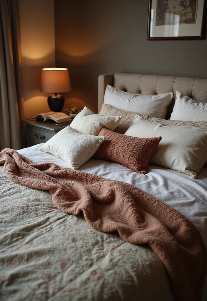 21 Modern Traditional Bedroom Design Ideas That Will Leave You Breathless! - 1. Elegant Layering with Textiles