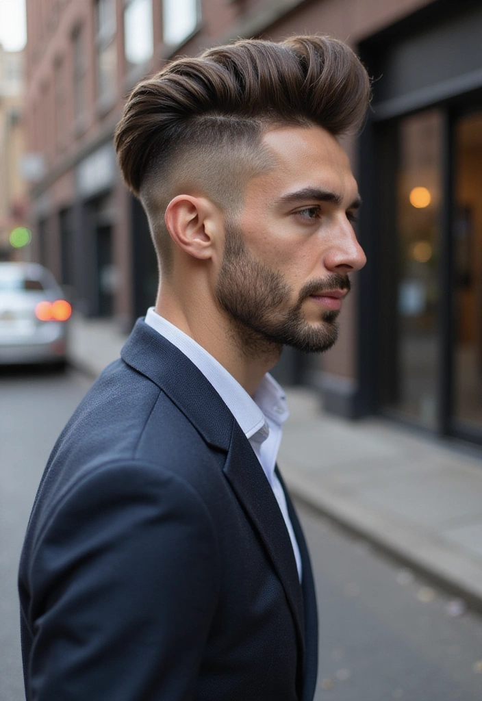21 Best Haircuts for Men in 2025 - 3. Pompadour with Undercut