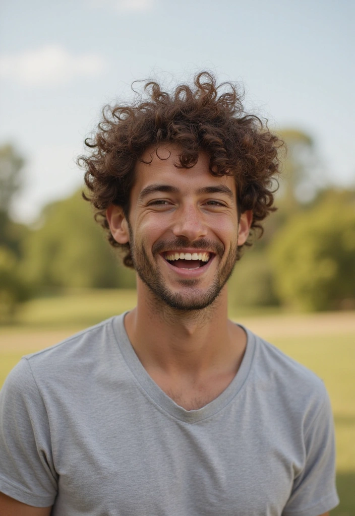 21 Korean Hairstyles for Men: Stylish Looks to Elevate Your Game - 10. The Curly Top