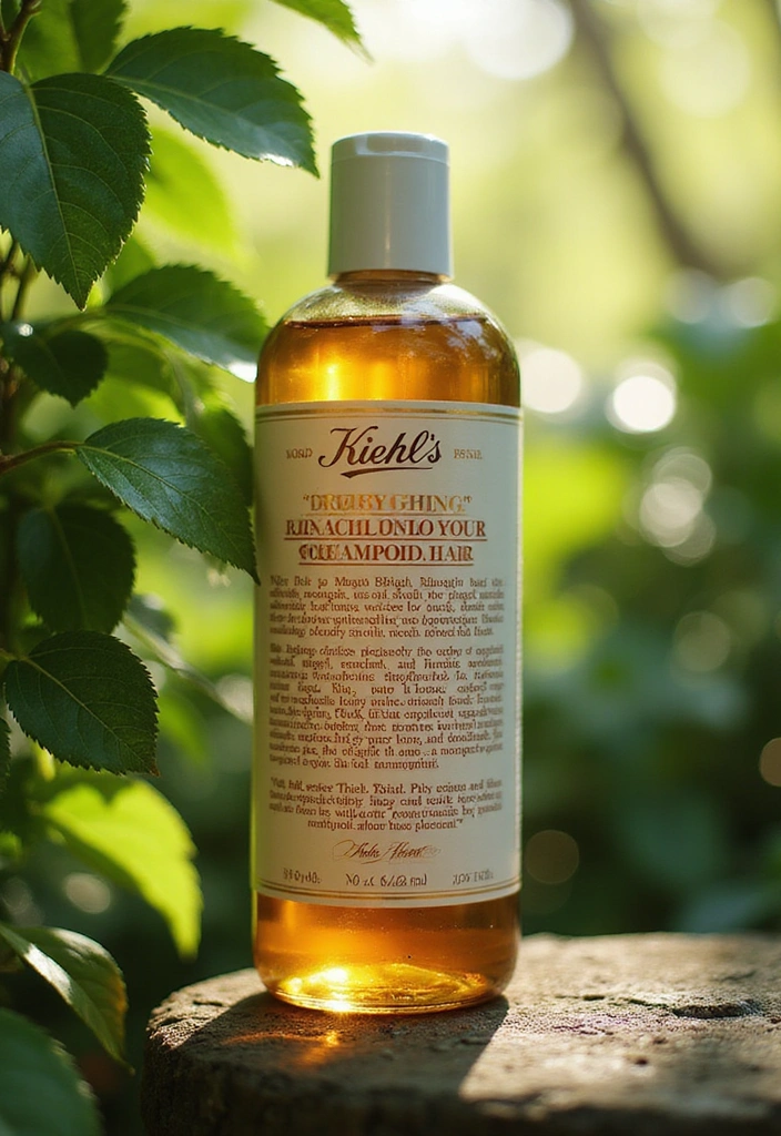 13 Best Shampoos for Men That Will Transform Your Hair Game! - 8. Kiehl's Nourishing Shampoo