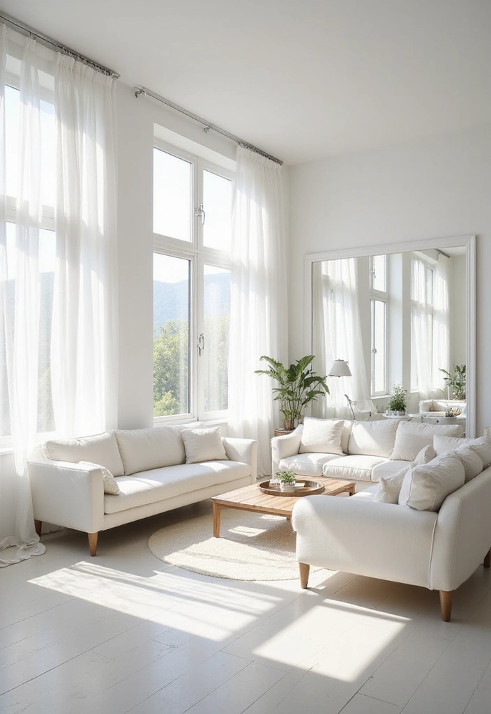 21 Stunning White Living Room Ideas That Will Leave You Breathless! - 17. White with Natural Light