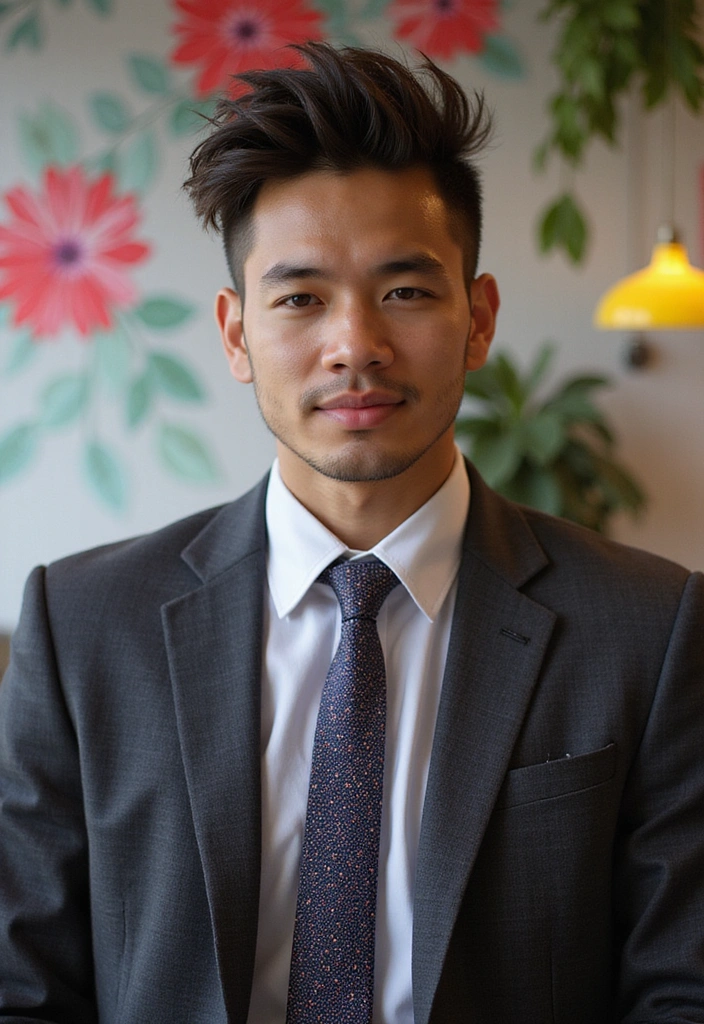 21 Spiky Hair Techniques for Young Professionals - 9. The Spiky Bangs