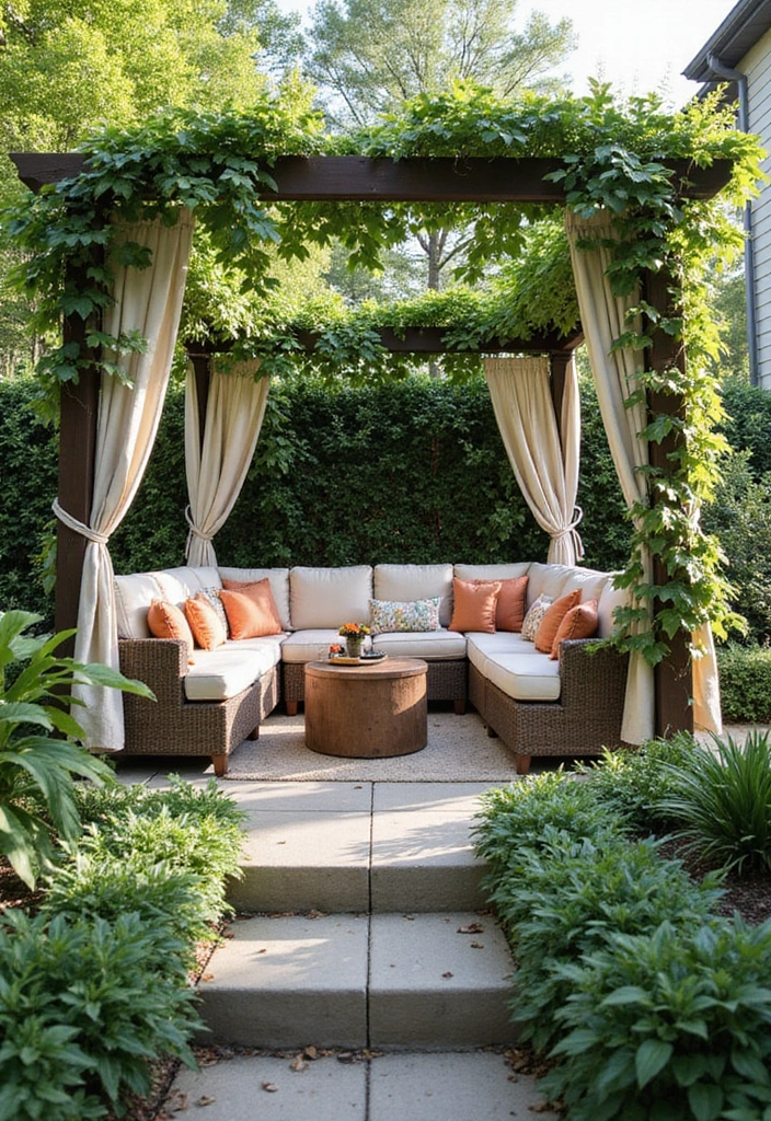 21 Outdoor Living Room Tips That Will Transform Your Space! - 15. Plan for Privacy