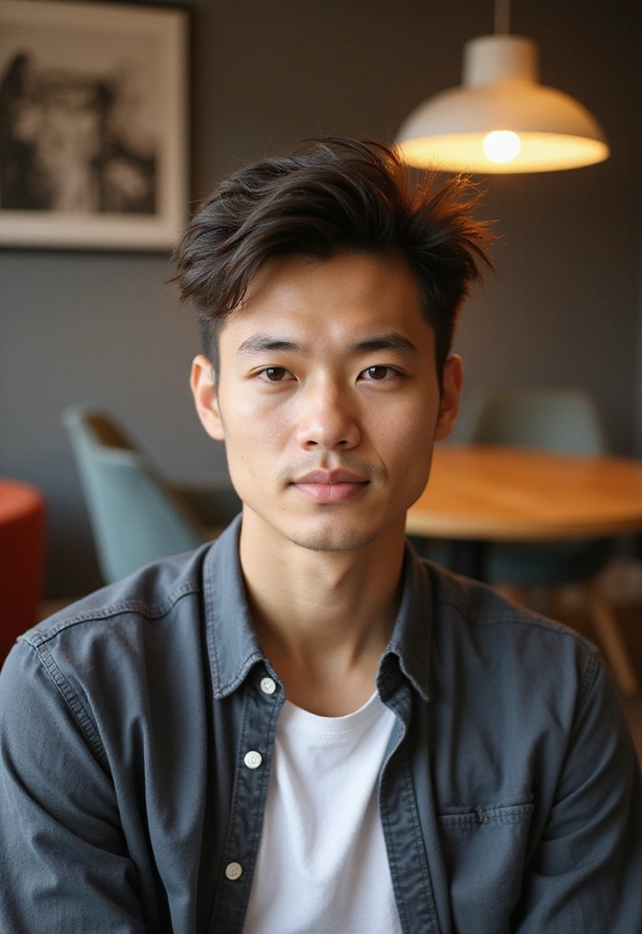 21 Spiky Hair Techniques for Young Professionals - 6. The Messy Spike