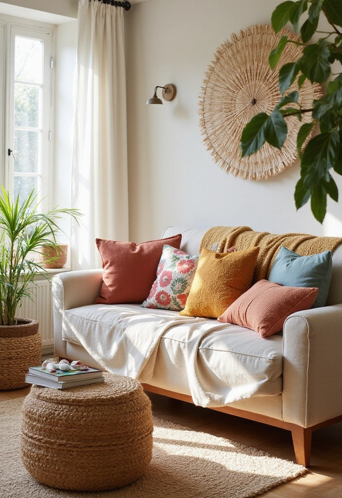 21 Green Living Room Ideas That'll Transform Your Space into a Sustainable Oasis! - 3. Eco-Friendly Textiles