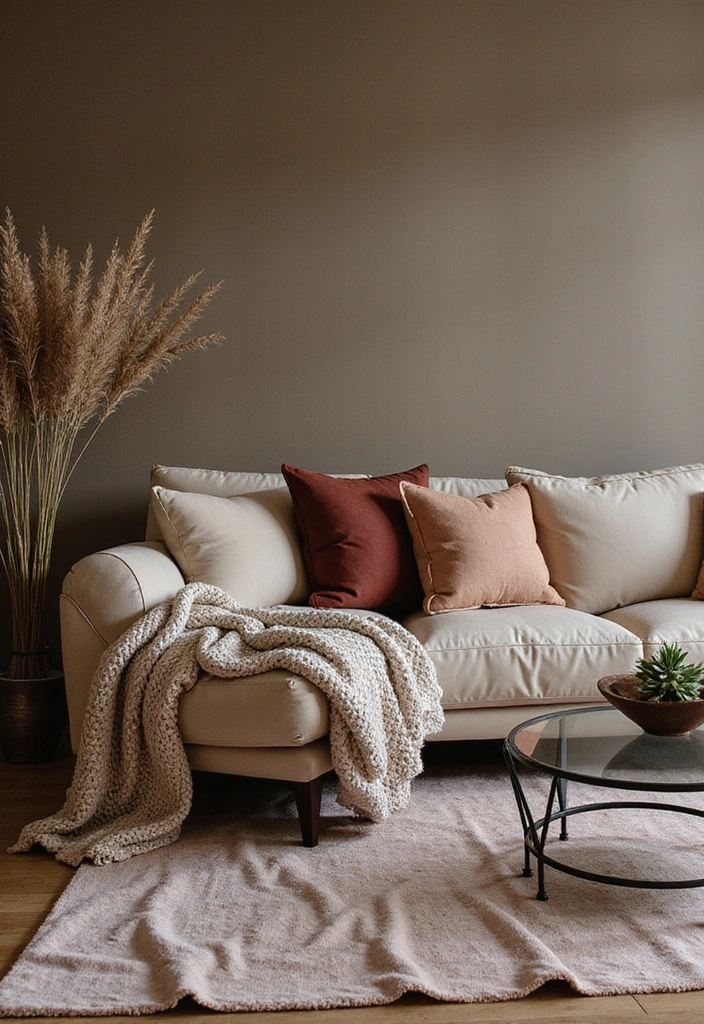 21 Luxury Living Room Ideas - 7. Layered Textures