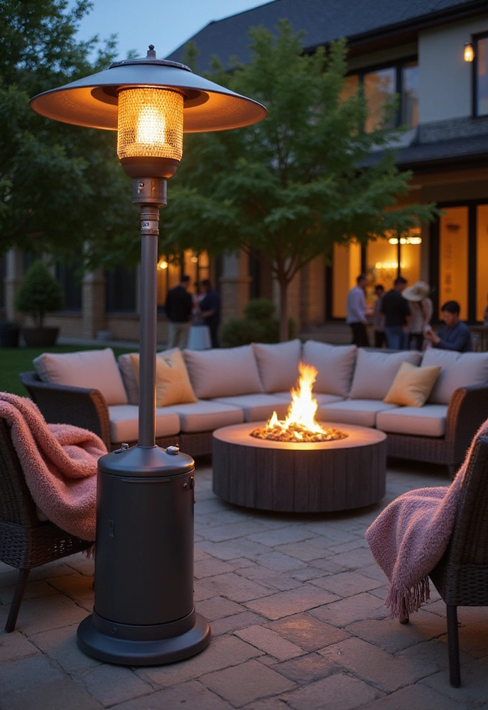 21 Outdoor Living Room Tips That Will Transform Your Space! - 12. Install Outdoor Heating