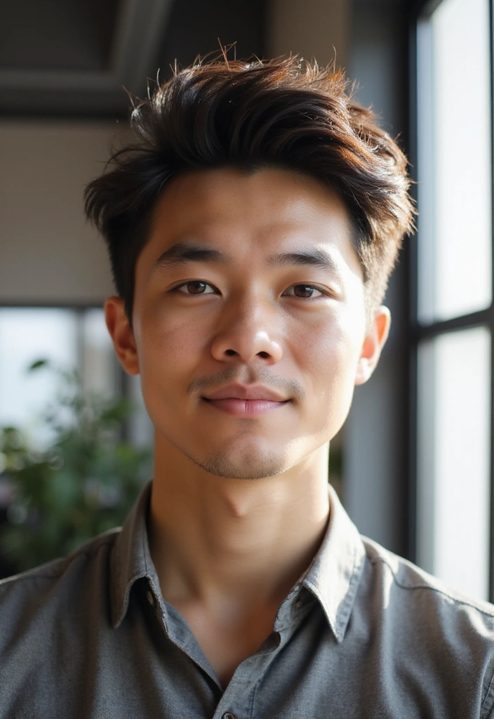 21 Spiky Hair Techniques for Young Professionals - 1. The Textured Top