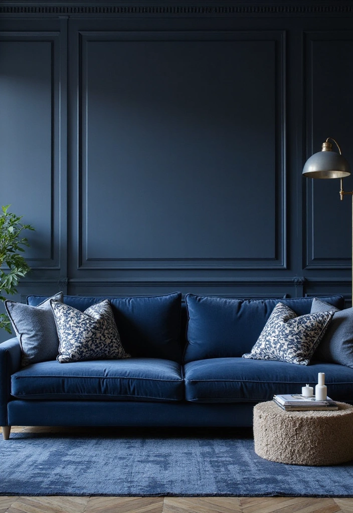 21 Luxury Living Room Ideas - 18. Monochromatic Schemes