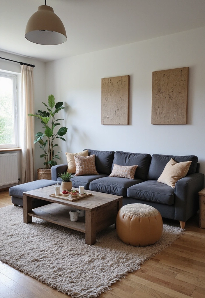 23 Dark Gray Sofa Living Room Ideas That’ll Transform Your Space (You Won't Believe #11!) - 20. Family-Friendly Fun
