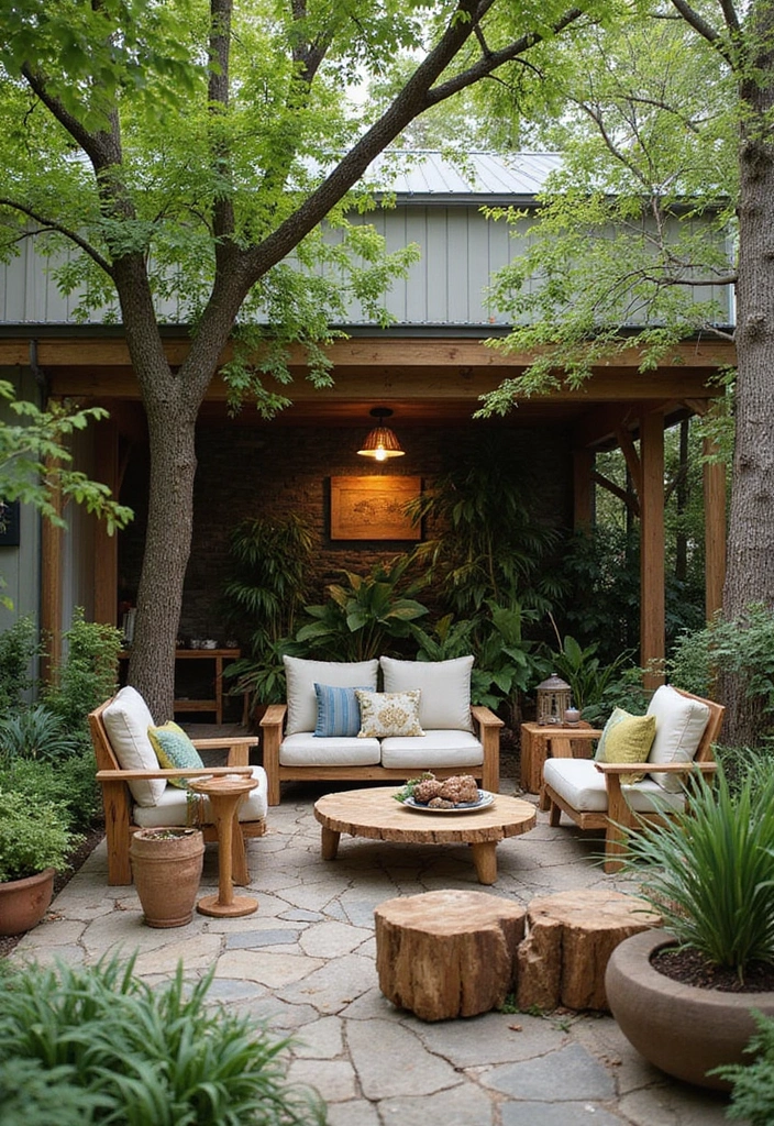 21 Outdoor Living Room Tips That Will Transform Your Space! - 21. Embrace Sustainability
